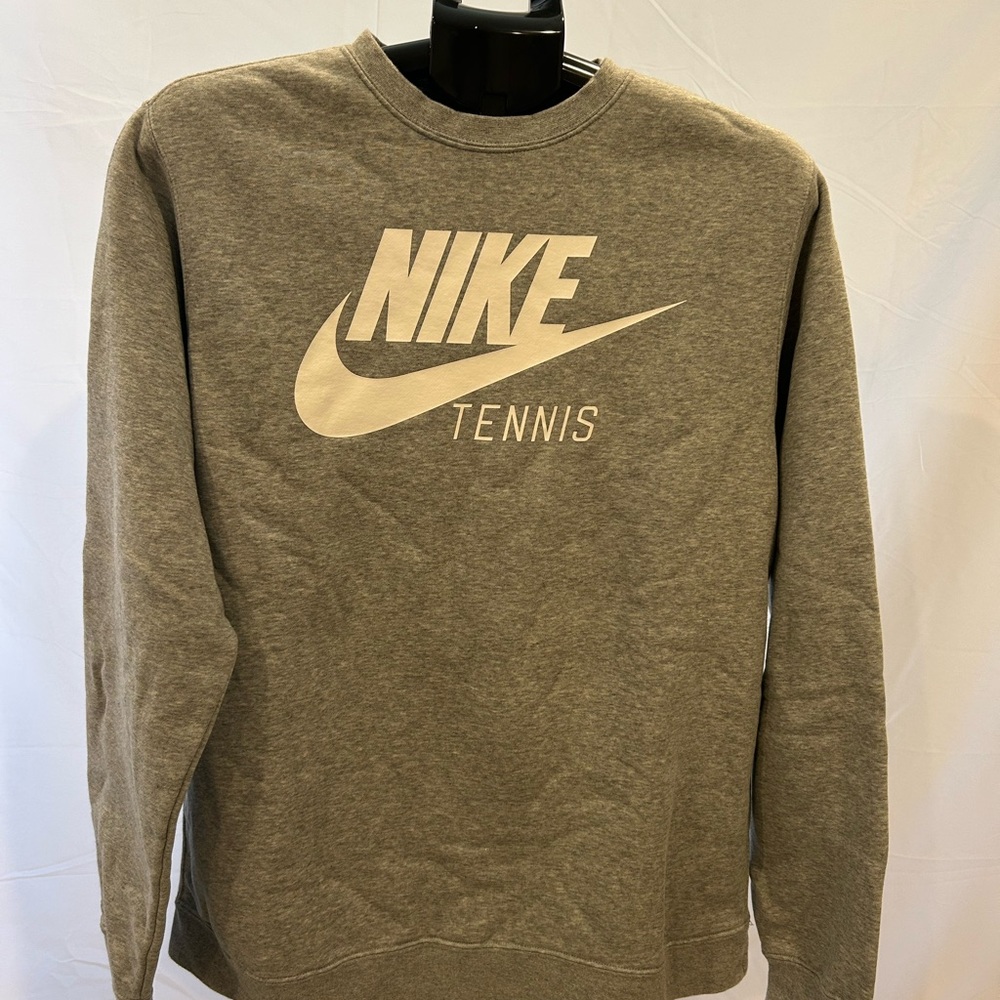 Nike Gray Crewneck Sweater Classic Design 10/10